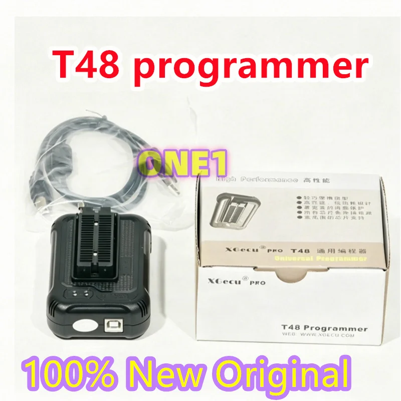 New original T48 TL866II programmer notebook EMMC LCD motherboard BIOS car navigation NAND programmer