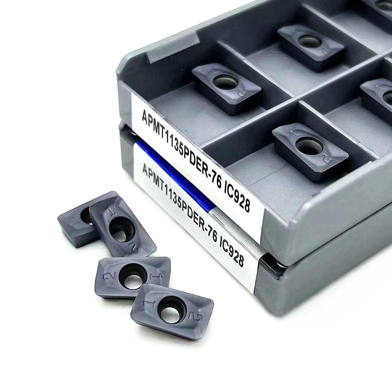 عالية الجودة APMT1135 PDER 76 IC928 قطع طحن القاطع تحول أداة كربيد إدراج عالية الجودة APMT 1135 PDER 76 IC928