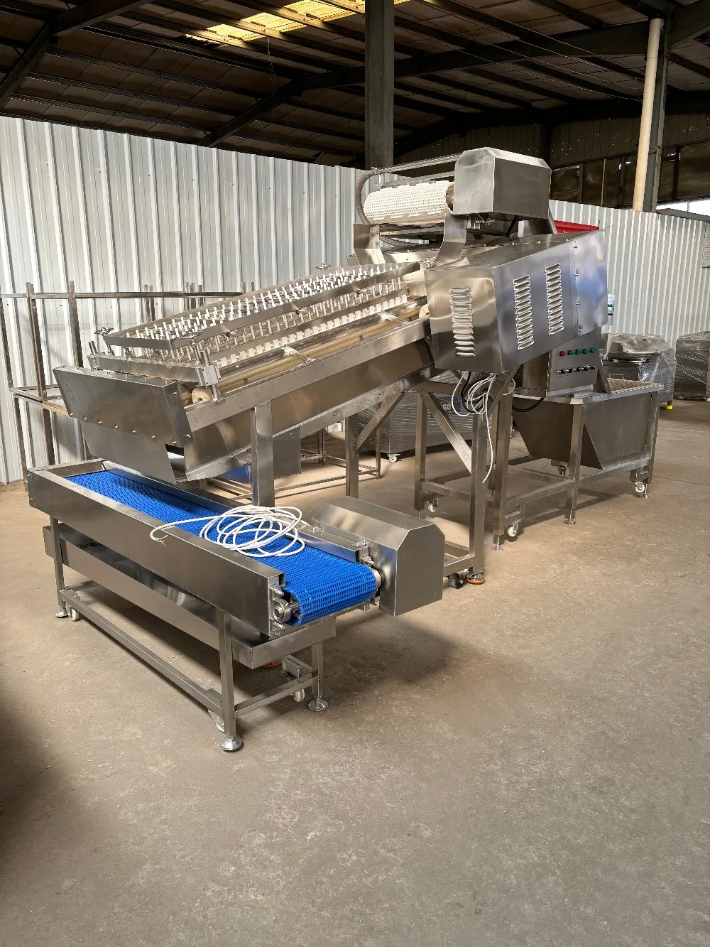China Manufacturer's Shrimp Shell Removal Machine  and Shelling Machine Fish Meat Separator Cleaning Machine