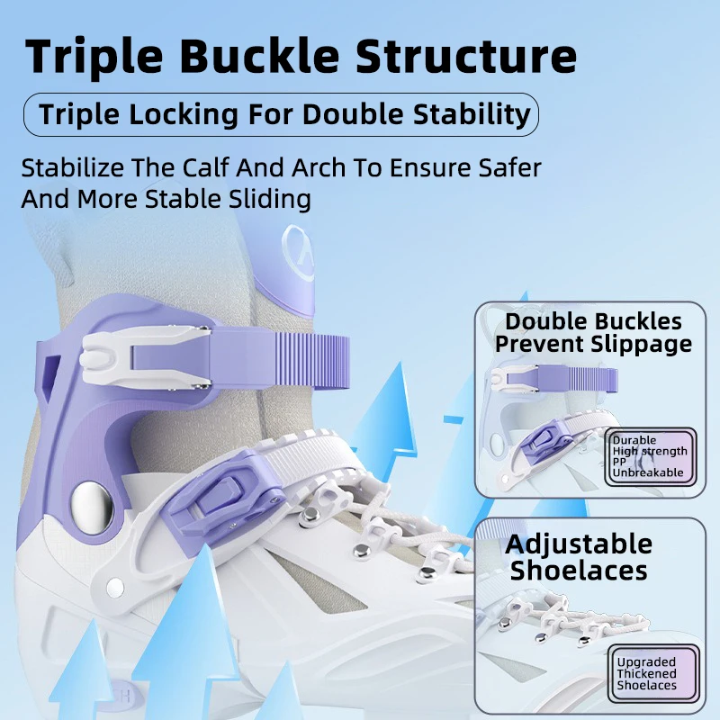 قابل للتعديل الاطفال مضمنة تزلج تضيء عجلات المبتدئين شفرات دوارة لصبي فتاة صف واحد حرة أحذية التزلج الترفيهية