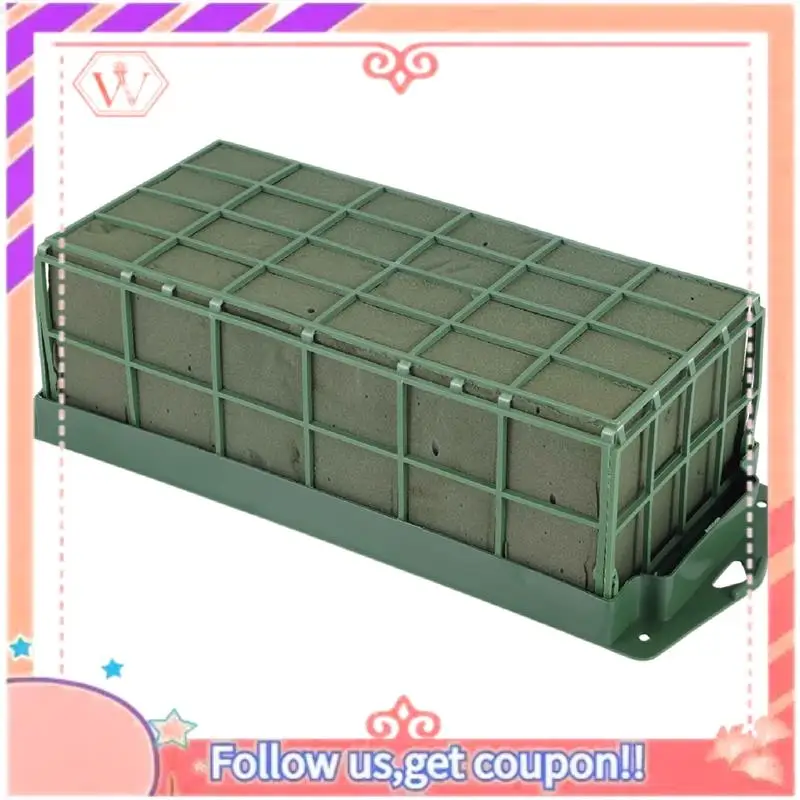 Upgraded 1 Pcs Floral Foam Cage Flower Holder With Floral Foam For Flowers Cage Bowl For Table Centerpiece Floral Arrangement