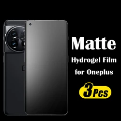 Frosted Matte Hydrogel Film for OnePlus 13 12 11 10 9 8 7 Screen Protector OnePlus Ace 2 11R 10R 10T 9RT 9R 8T 7T Pro Not Glass