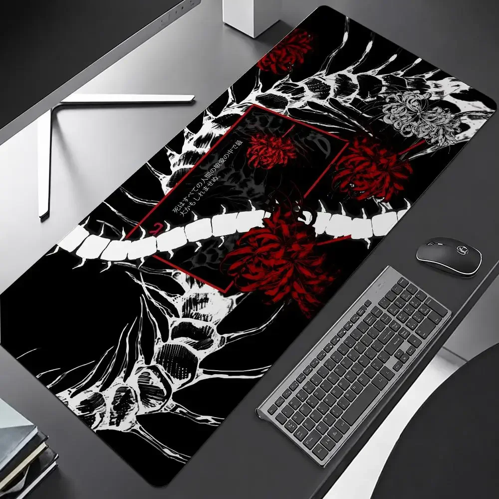 Anime T-Tokyo G-GhoulS Mouse Pad Anti-Slip Rubber Base Extended Desk Mat For Gamers Office Computer Accessories