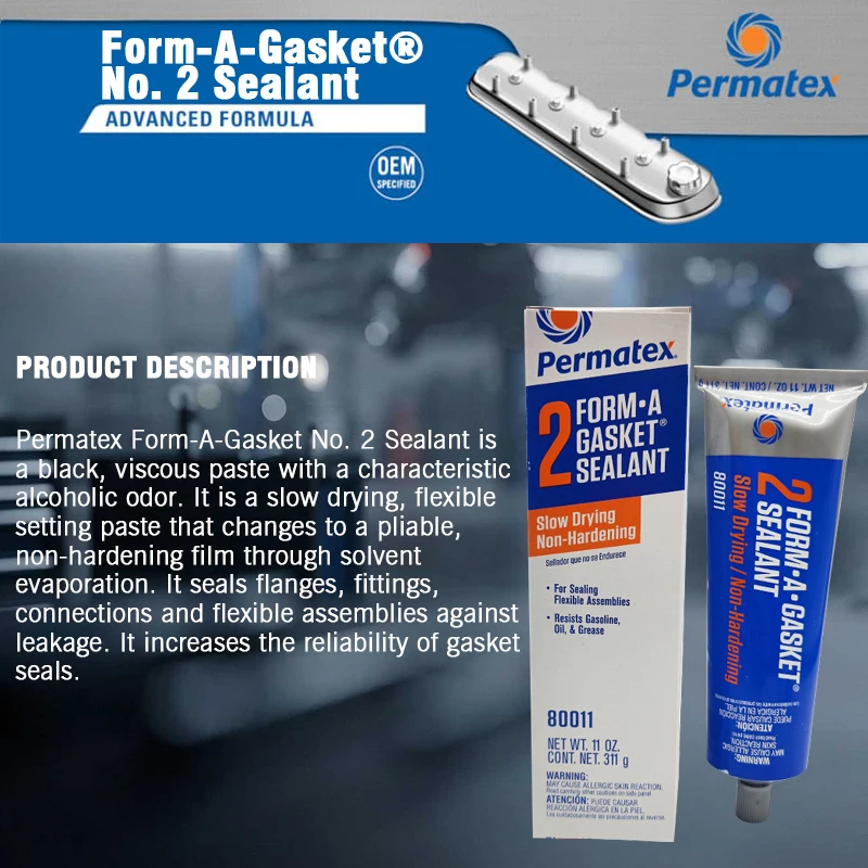 Original genuine permeatex80011 Sun brand 2C flange sealant ship waterproofing agent