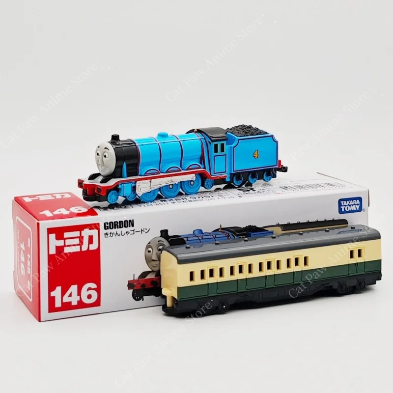 

Tomica Thomas The Tank Engine No.126 Long Diecast Train Toy Set With Log & Coal Cars Boys Collectible Gift