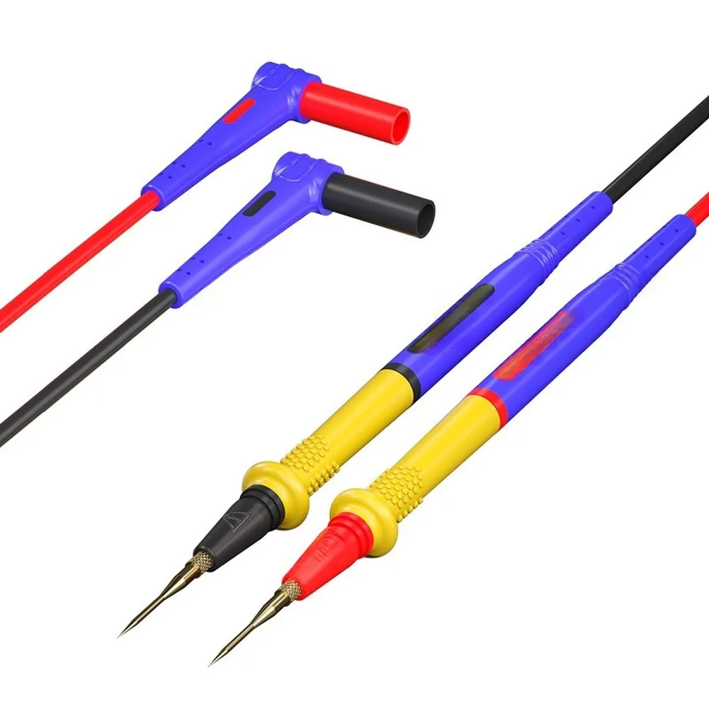 Multimeter Test Probe Kit RP15 Stainless Steel Antifreeze High Temperature Resistance Test Probes Electrical Repair Tools