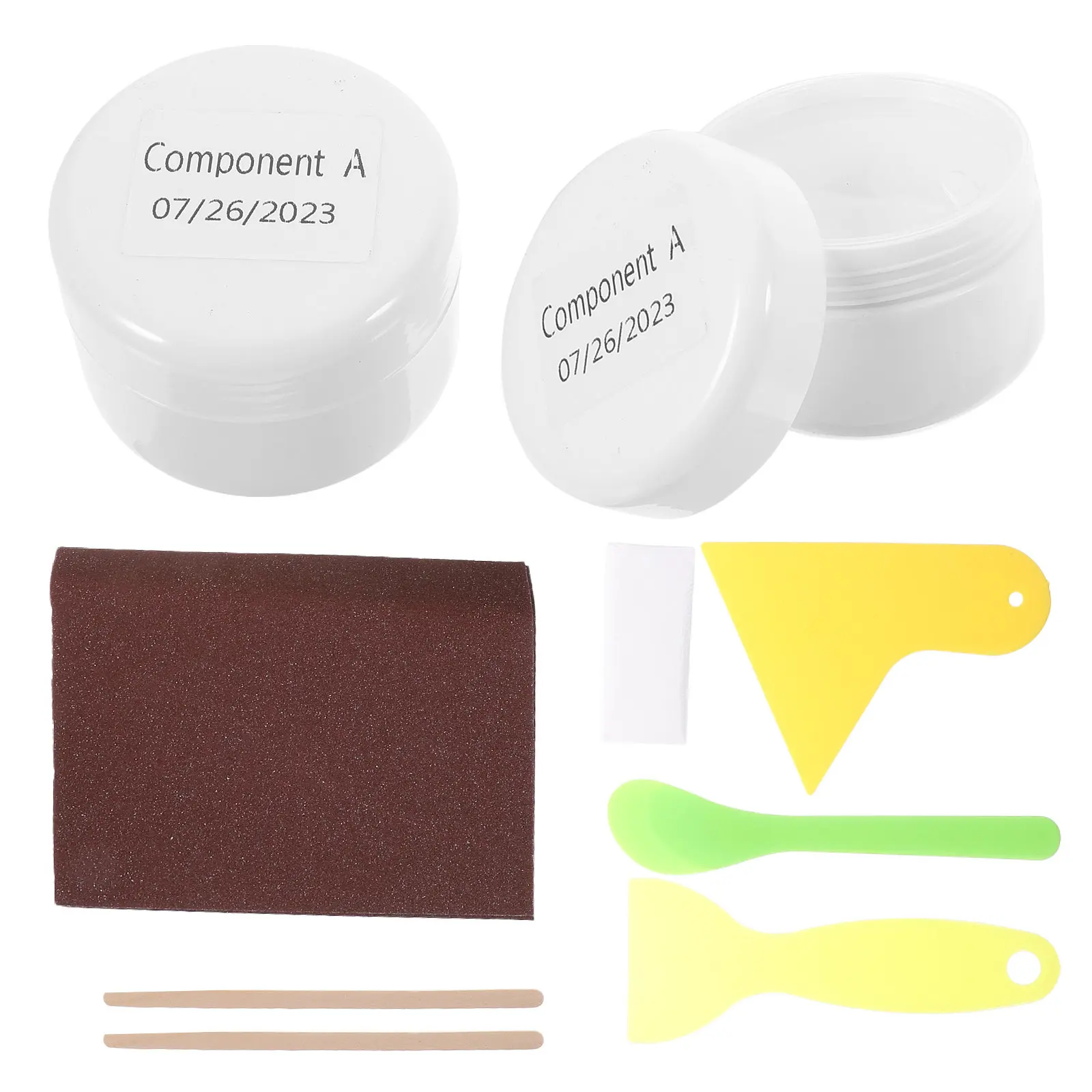 1 set Porcelain Repair Kit Tile Paint Ceramic Bathtub Halloween Christmas New Year Sink Repair Kit Countertop Repair Kit