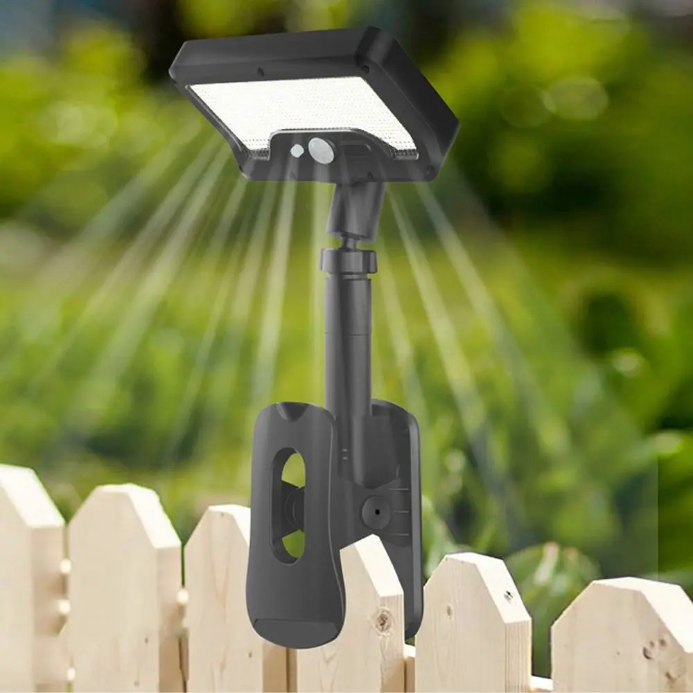 Waterproof Solar Wall Light Auto on/Off 92 LED Garden Street Lights 360° Rotatable 4 Modes Motion Sensor Light Driveway