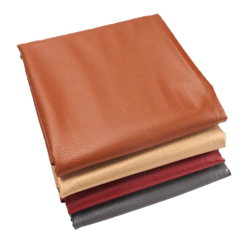 Sofa Leather Fabric Thickened for Cars Simulated Artificial Leather PU Wholesale Cloth for Sewing Meters Diy Material