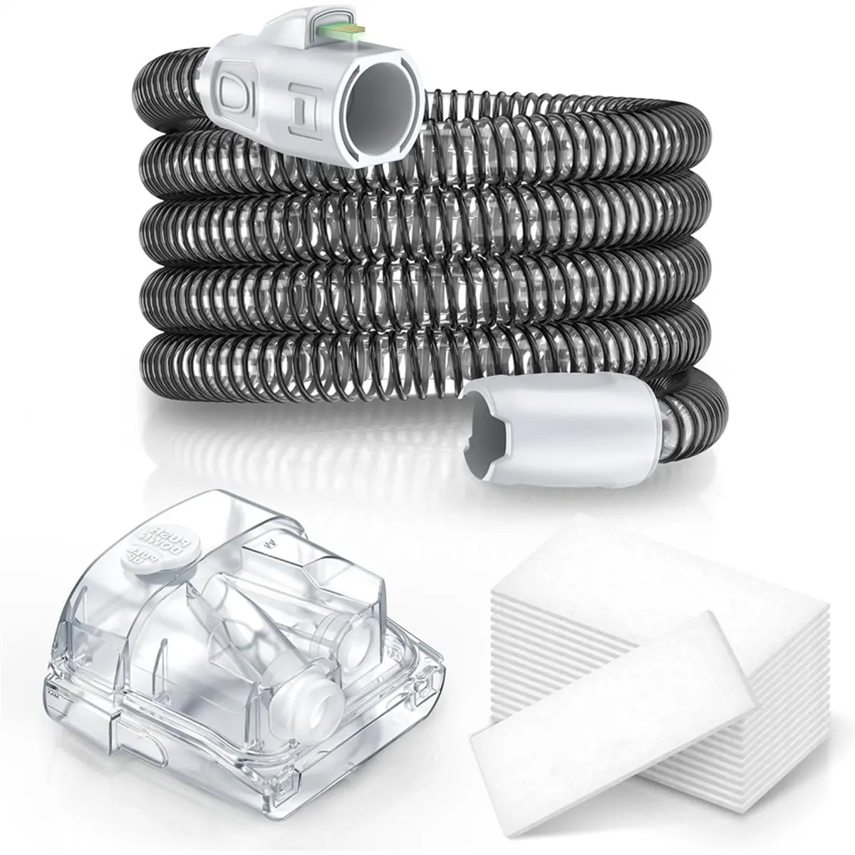 AA05 Version Climate Line Air Hose & Water Chamber for Airsense 11 and Aircurve 11 Only, with 30 PCS Filter