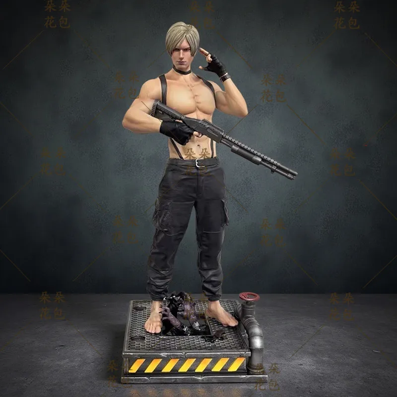

New Generic Revil Leon Kennedy 3rd Gen Gk Statue Anime Game Peripheral Collectible Figure Desktop Decor Gift For Anime Fans