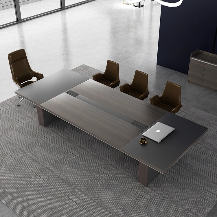 Conference Room Table Modern Design Office Smart Rectangle Shape Conference Table