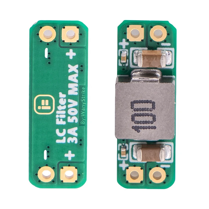 LC-Filtermodul 3A 50V Eingebauter Verpolungsschutz für RC FPV Freestyle Drone Kamera AV-Sender