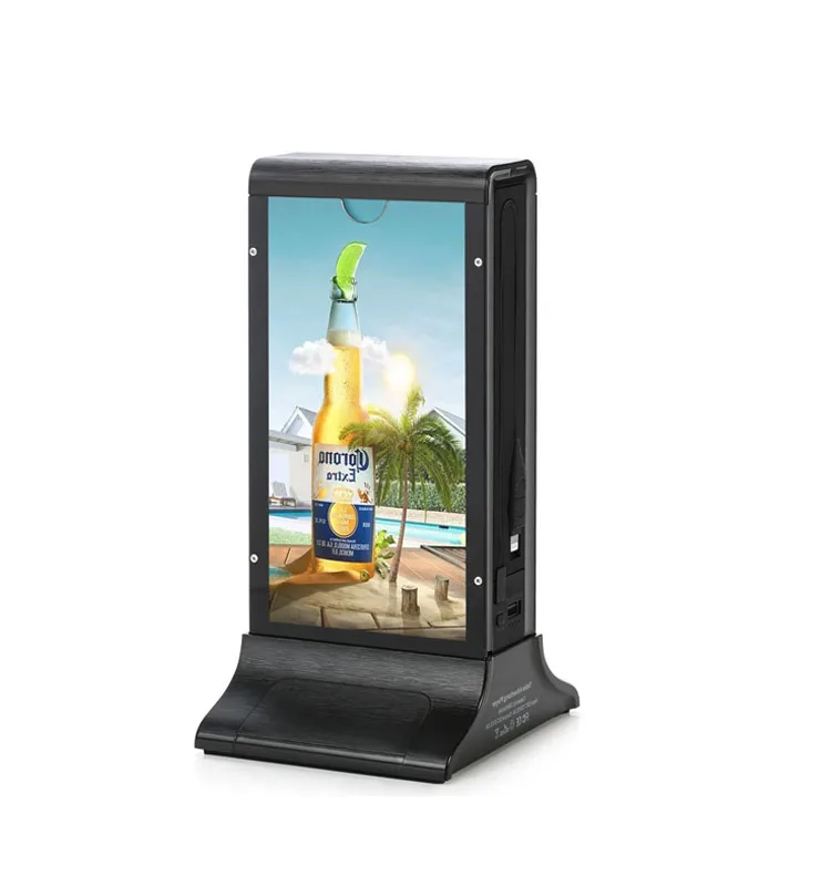 New Restaurant Desktop Tablet Stand Small Screen  Menu Video Advertising Panel Display AD Player