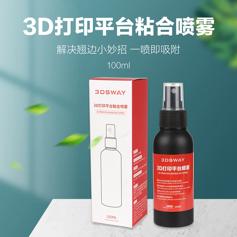 

Anti Warping Glue Spray 3D Printer Platform Pla Abs Petg Universal Consumables LAC Glue Pei Accessories