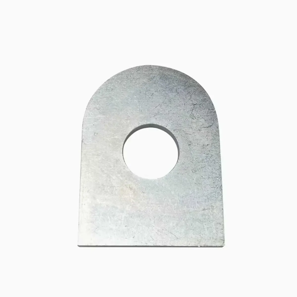 

One Character Corner Code Straight Piece Fixed Iron Piece Round Head Hanging Ear Welding Long Strip With Hole Connection Piece