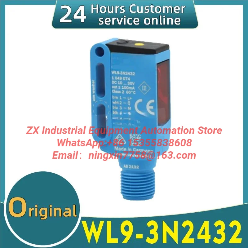 Brand new original small photoelectric sensor mirror reflective NPN WL9-3N2432