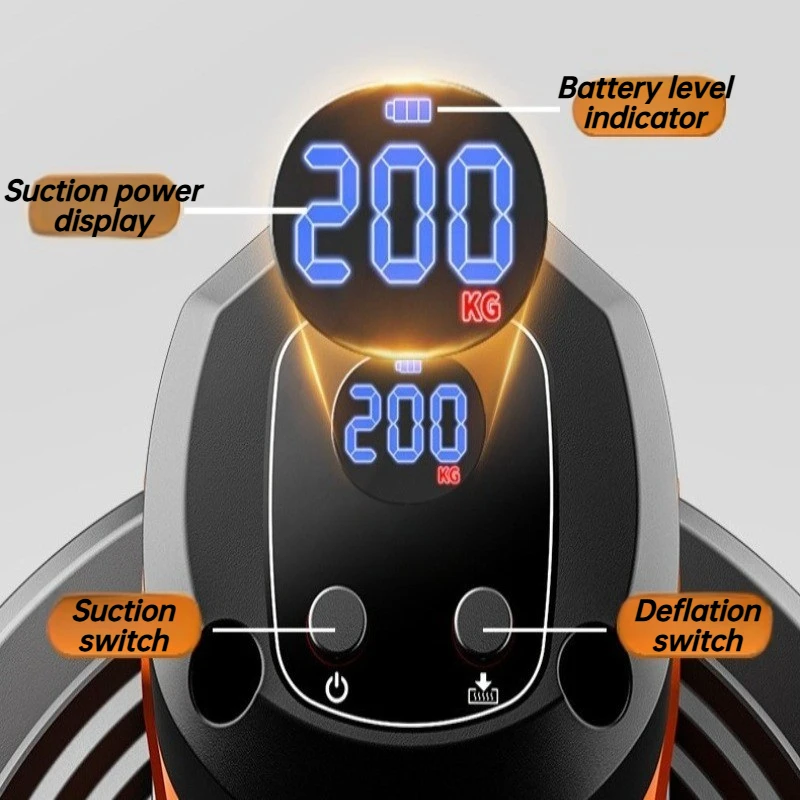 Electric Vacuum Digital Display Vacuums Waterproof Ceramic Tile Glass Vacuum Portable Multifunctional Heavy-duty Vacuum Vacuums