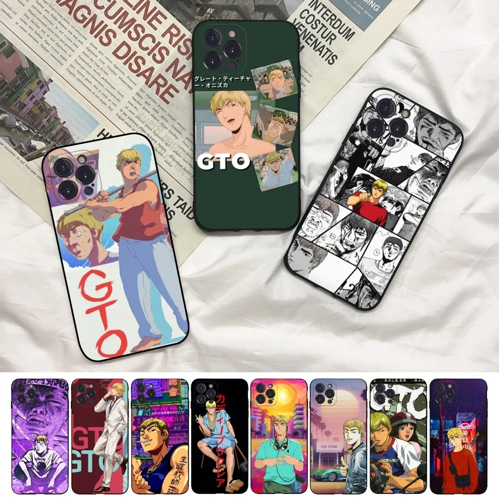 Great Teacher Onizuka GTO Phone Case For iPhone 14 11 12 13 Mini Pro XS Max Cover 6 7 8 Plus X XR SE 2020 Funda Shell