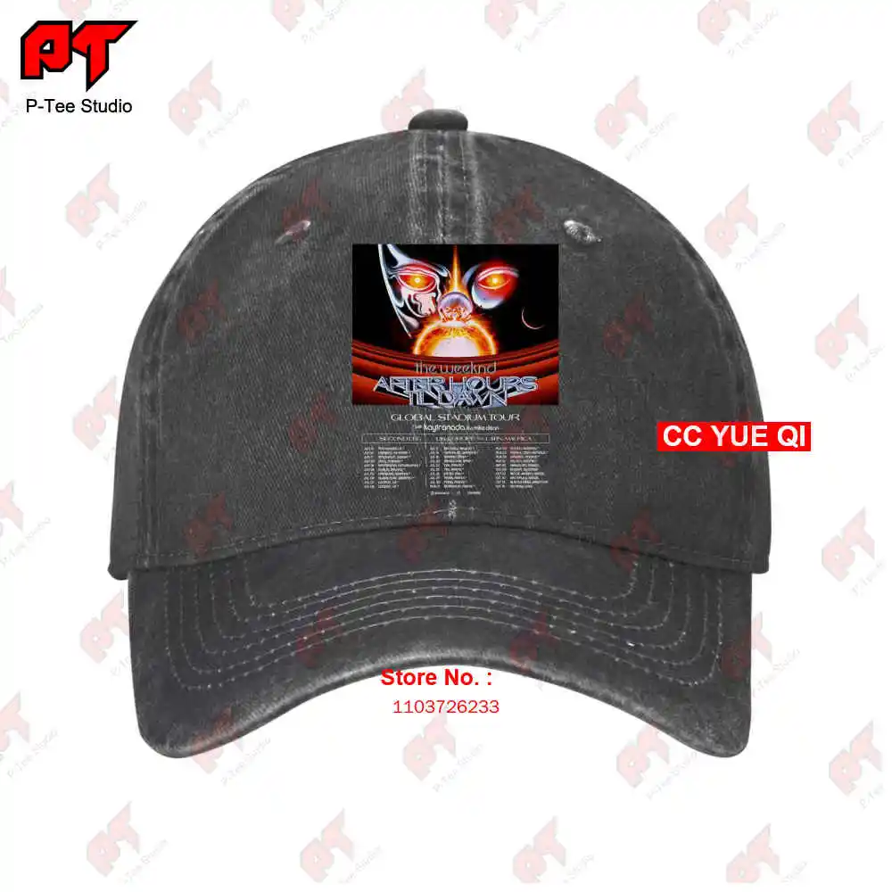 2023 The Weeknd After Hours Til Dawn Tour Baseball Caps Truck Cap W13R