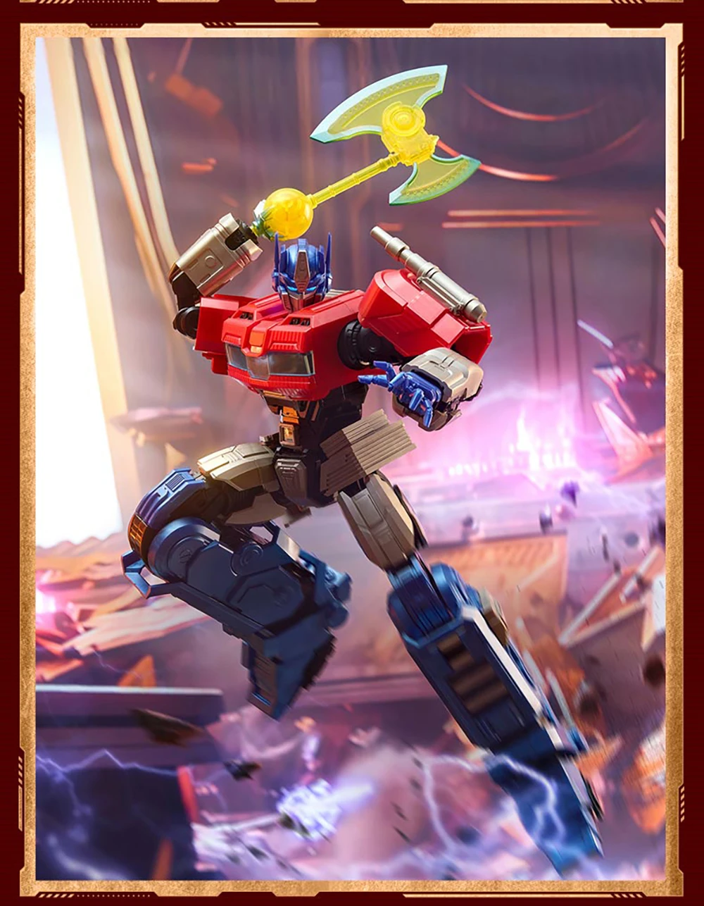 [Op voorraad] Blokees Legend Series Transformers EEN Optimus Prime 18 cm Uitstekende Anime Action Figure Model Kit Speelgoed