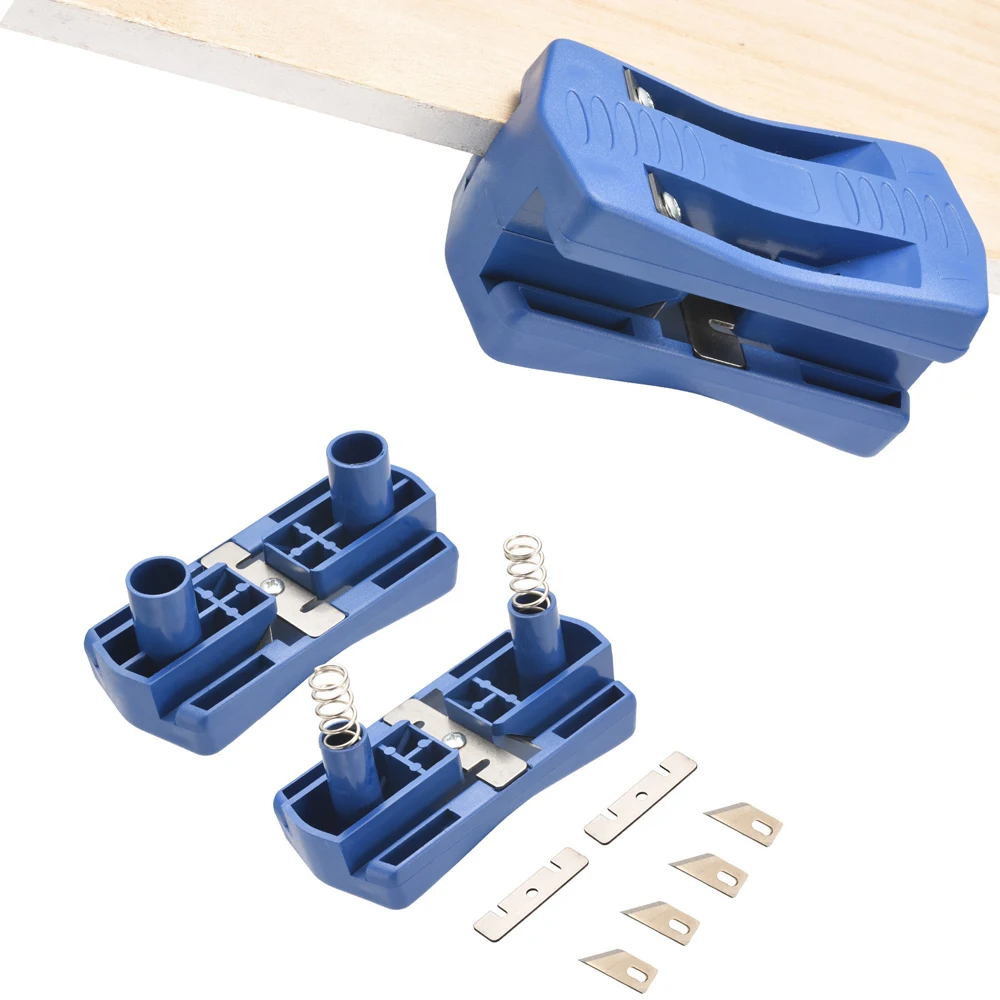 Double Edge Trimmer Side Banding Machine Wood Head Tail Trimming for Plastic PVC Plywood Manual Woodworking Hand Tools