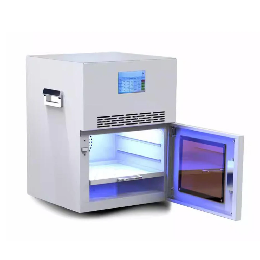 Portable Dental Lab UV LED Curing Light Box 405nm Ultraviolet Lamp Machine