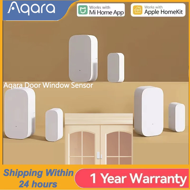 Aqara Door Window Sensor Zigbee 3.0 Wireless Connection Alarm Smart Mini Door Sensor Work With Aqara Gateway Mi Home HomeKit APP