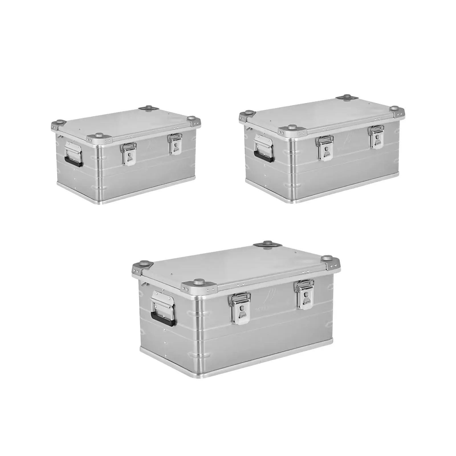 

Camping Storage Box Organization with Spring Handles Camping Tabletop Outdoor Bins for Home Sorting Garage Dorm Picnic Car