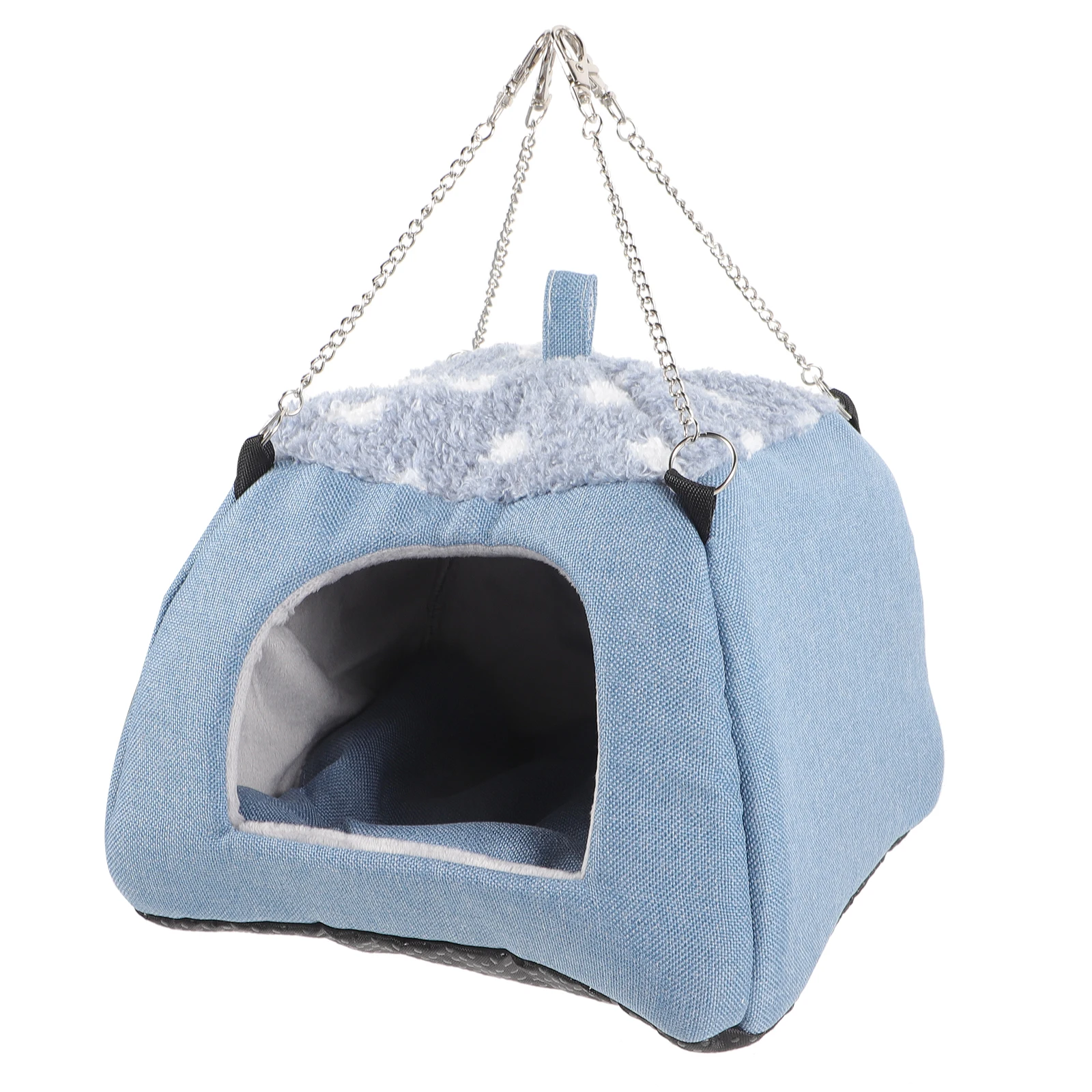 

Blue XL Size Hamster Nest House Lovely Hideout Warm Sleeping Chinchilla Hammock Pet Supplies Cage Accessories Small Animal House