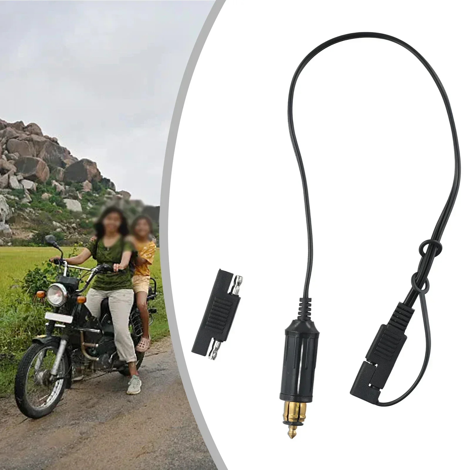 

Motorcycle Connection Cable Battery Charger SAE PlugA3 For BMW Motorcycle Electronics Accessories For Moto Device Charging