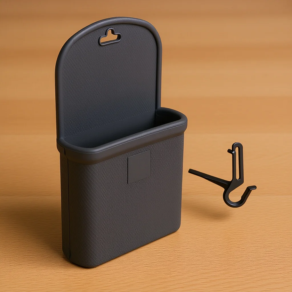 

1Pcs Car Outlet Bag Multi-Function Storage Organizer for Seat Gap Remote Money Easy Install Remove Silicone Car