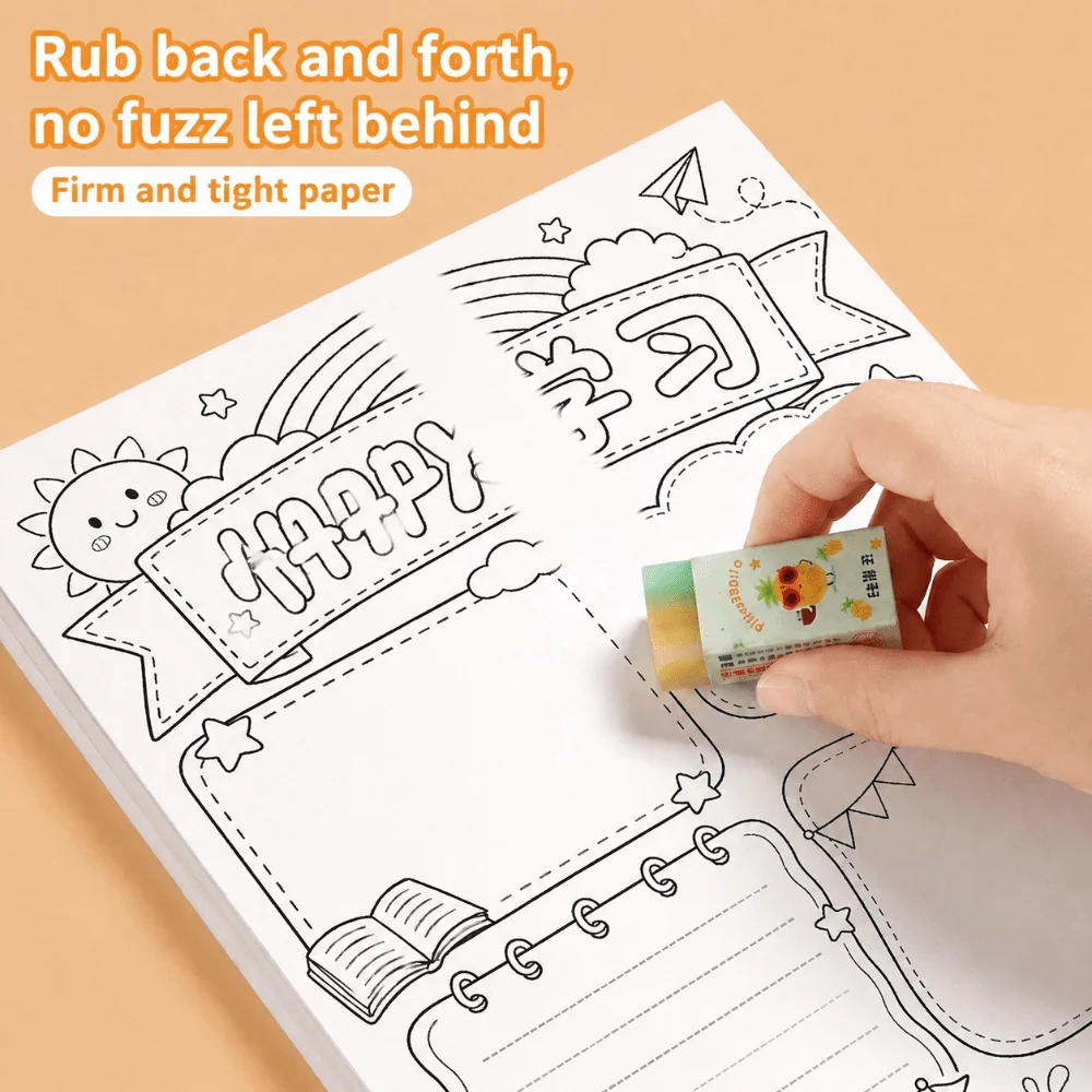 Durable A4/8K/A3 Sketch Drawing Paper Multi Sizes Thick Hand Copy Newspaper Art Paper White Blank Poster Paper Artists