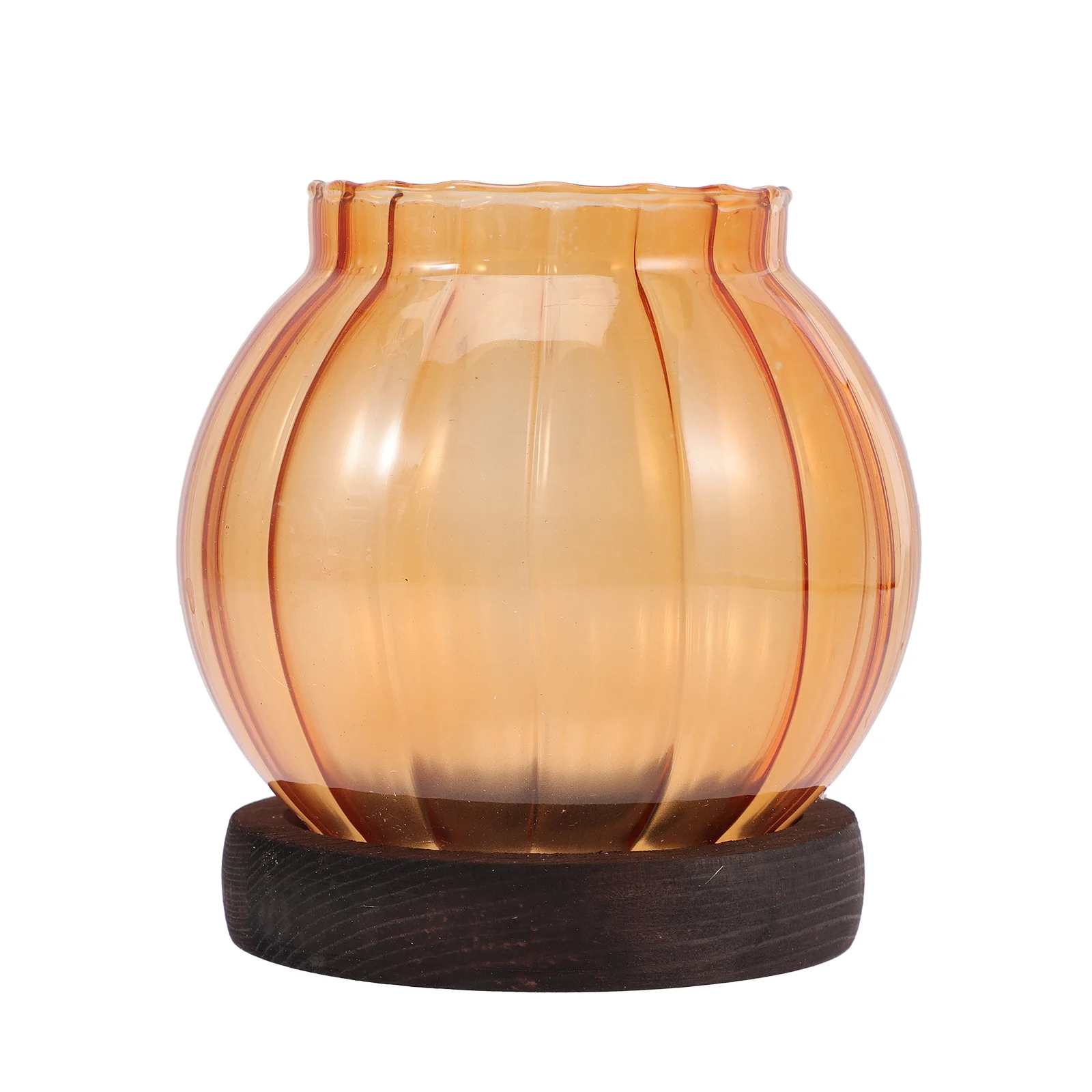 

Glass Tealight Holder Holder Glass Windproof Tealight Stand For Home Office Decor Halloween Butter Lamp Base