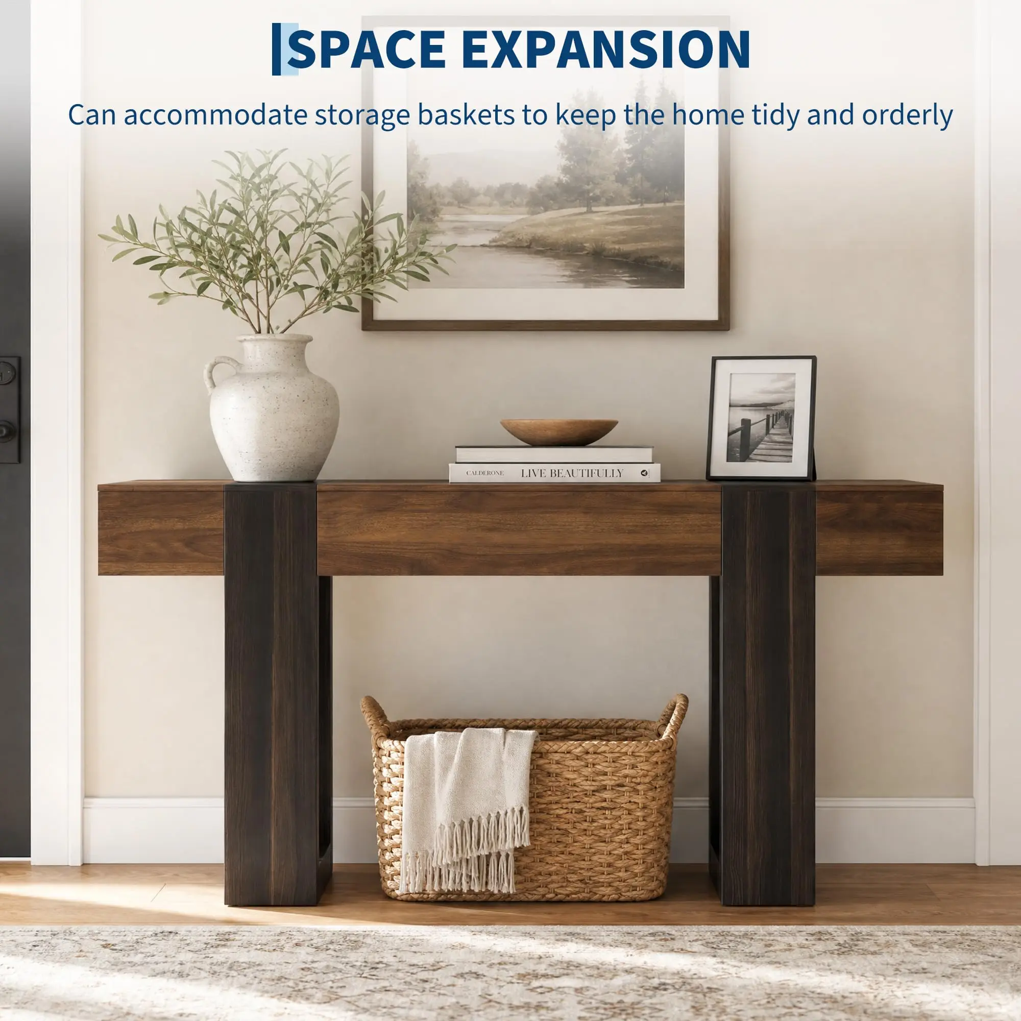 Console Table Entryway Sofa Table For Hallway Living Room view 7