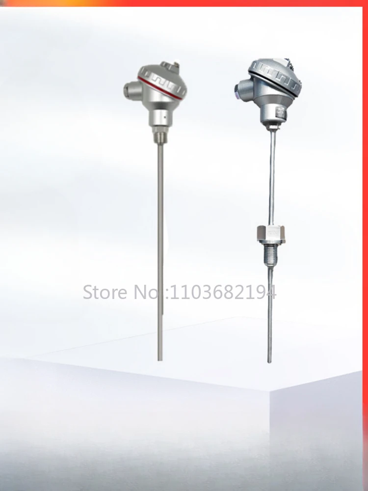 Armored Thermistor Manufacturer Integrated Temperature Sensor Transmitter Probe Insertion Type Thermocouple K-type Explosion-pro