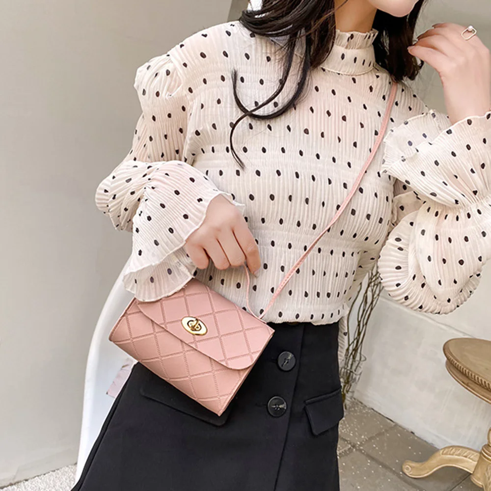 Fashion Small Messenger Bag For Women Trend Rhombus Female Shoulder Bag Casual Ladies Crossbody Bags Hot Sale Mini Handbags