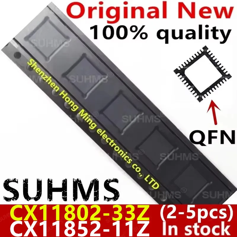 (2-5 piezas) 100% nuevo CX11802-33Z CX11852-11Z CX11802 33Z CX11852 11Z QFN-40 Chipset
