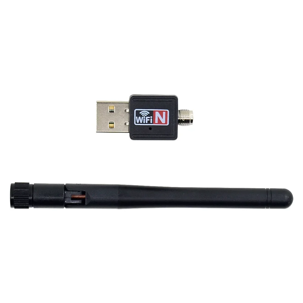 300Mbps 2.4GHz USB WiFi Dongle Wireless Network Card Receiver Adapter With Antena For Laptop Desktop PC Computer