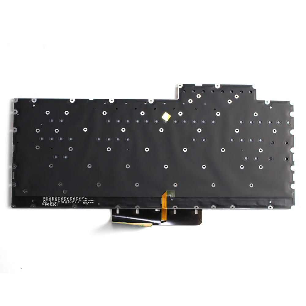 لوحة مفاتيح كمبيوتر محمول جديدة لـ Asus TUF Dash F15 FX516P FX516PC FX516PE FX516PR FX516PM لوحة مفاتيح الكمبيوتر المحمول RU تخطيط مع إضاءة خلفية