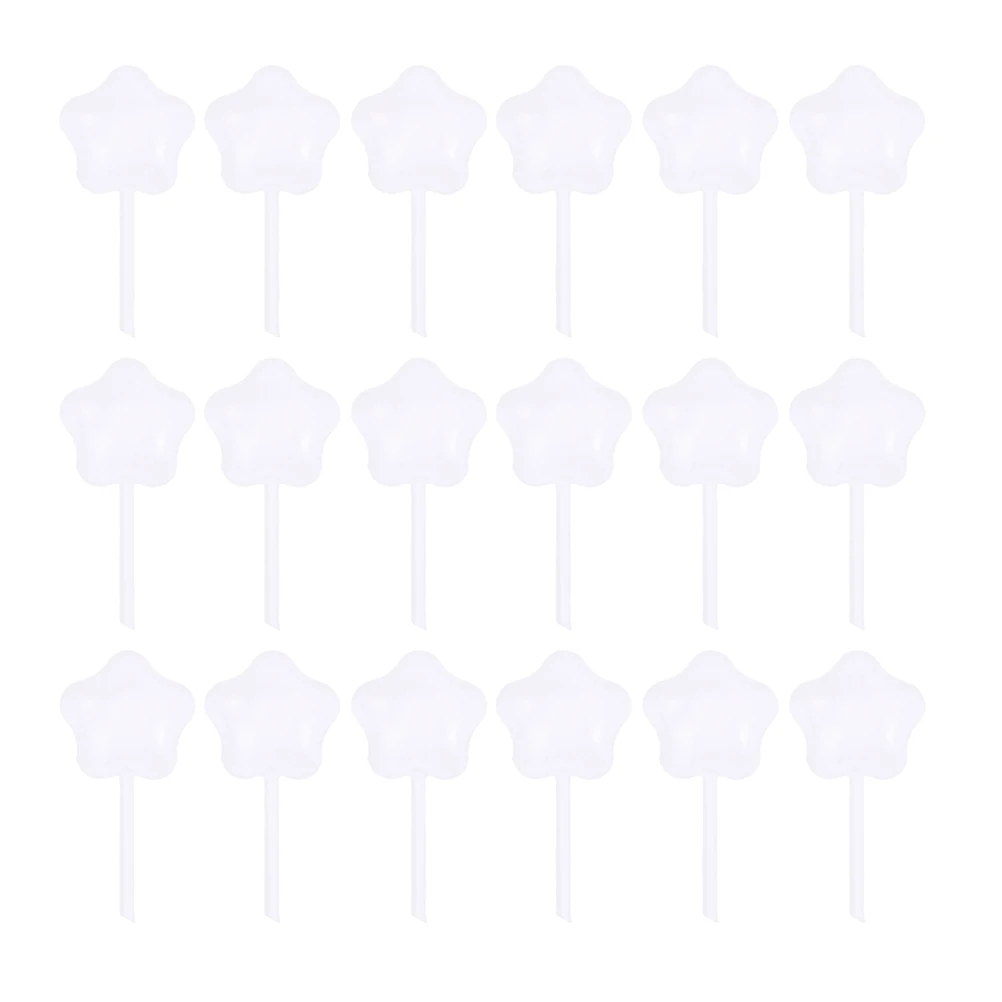 

50 Pcs Dropper Plastic Cake Jam Straw Liquid Transfer Pipette Tool Star Cupcake