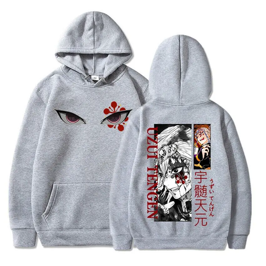 2023 Uzui Tengen Eyes Hoodie Anime Men Women Sweatshirt Pullover Tops