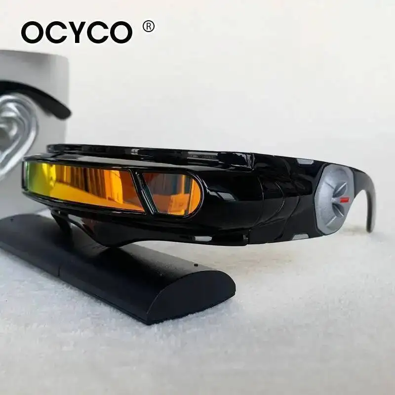 OCYCO 2026 X-men Cyclops Cosplay Sunglasses Party Polarized Cool Sun Glasses Men Women Memory Material Shield Designer Eyewear image 6
