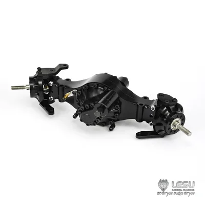 LESU 1/14 LKW Tamiya Traktorachse Q911 Serie Differentialsperre Schlammachsmodell Radium Geschwindigkeit Klassische Achse 5