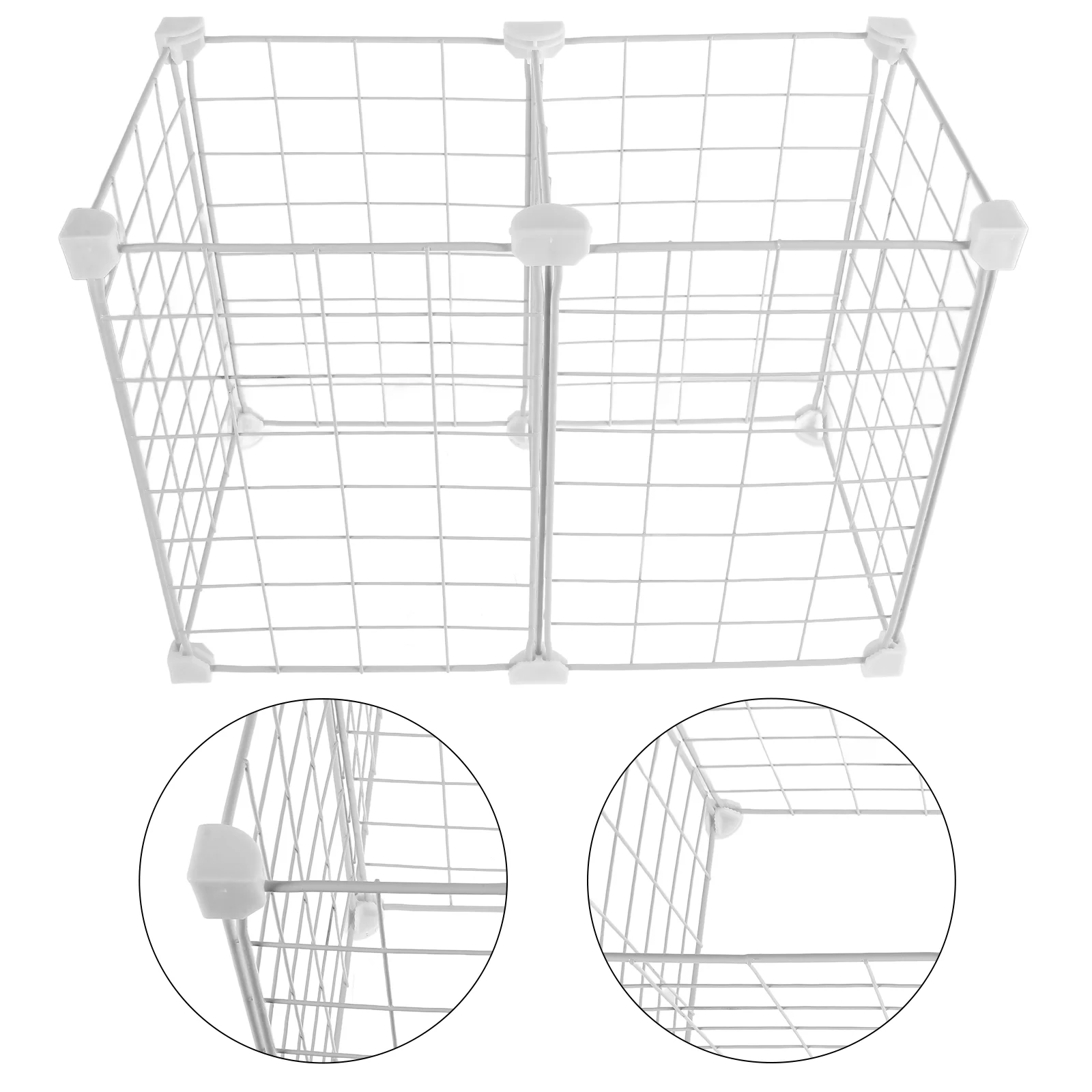 

Freezer Divider Refrigerators Organizer Bins Dividers for Deep Storage Universal Chest Baskets Organization Plastic Iron