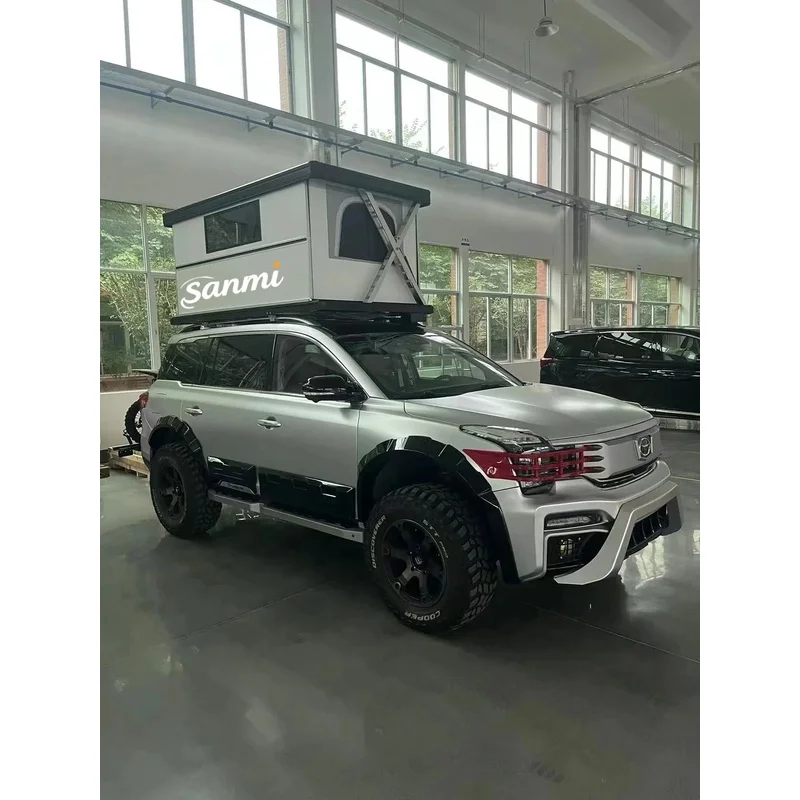 High Quality FRP Dual Side Opening Car Rooftop Tent, Large 501L+ Internal Space