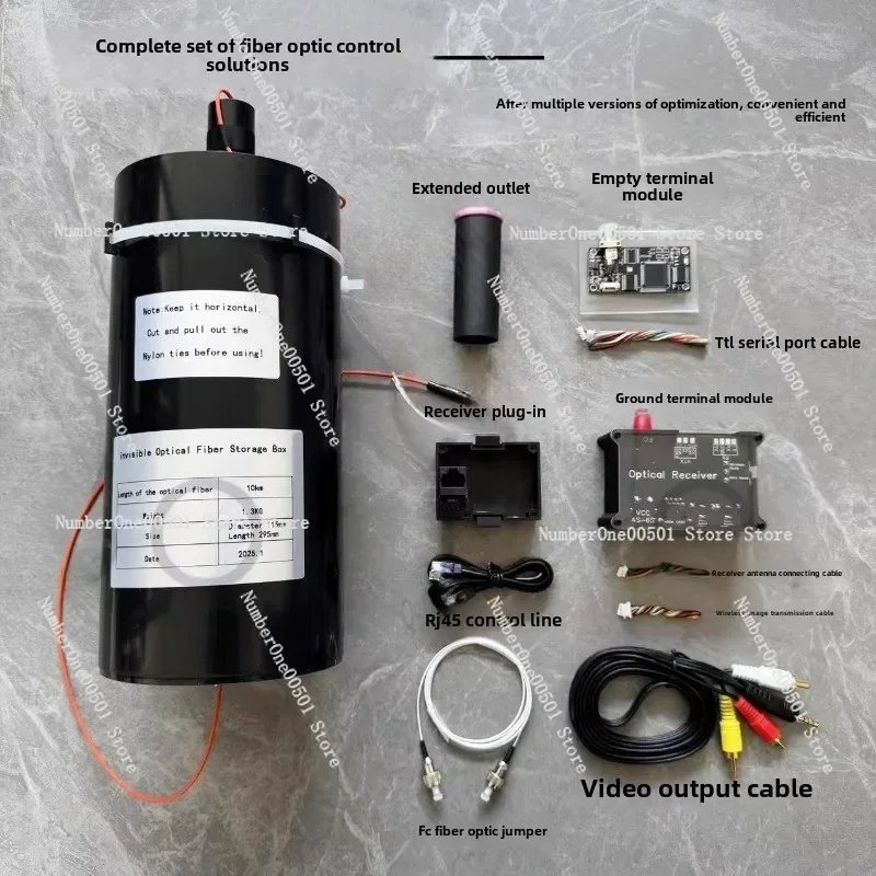 Drone Fiber Guidance Fiber Outlet Box Ultra Fiber Ultra-light Version with Empty End Module
