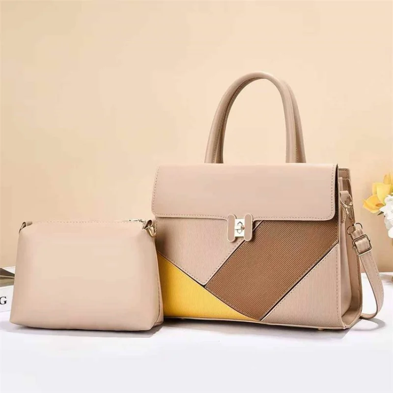 

Classic Elegant Leather Tote Bag For Ladies, Designer Women's Shoulder Handbag, Stylish Crossbody Purse Gift Fashion