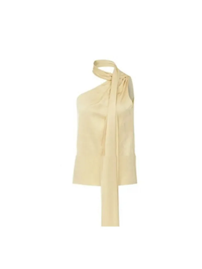 

Асимметричный желтый жилет с колючками для глаз, повседневные брюки, модный женский летний пояс Faion ort Sve Ne, подвесной пояс