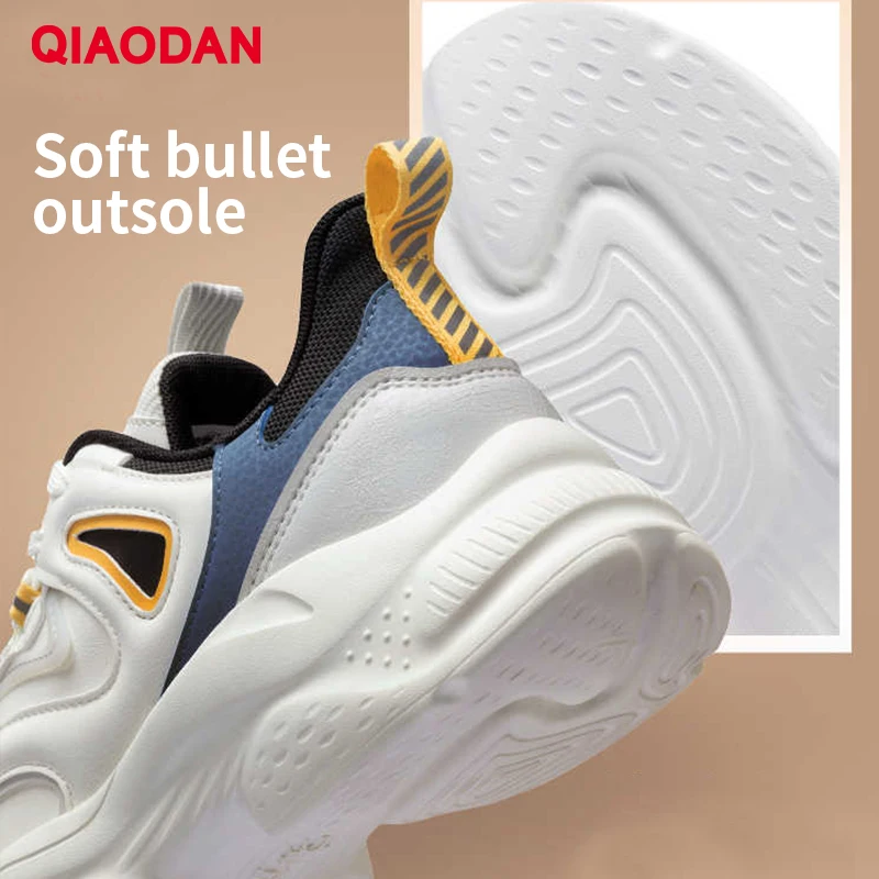 QIAODAN Men's Walking Shoes 2026 Winter Casual